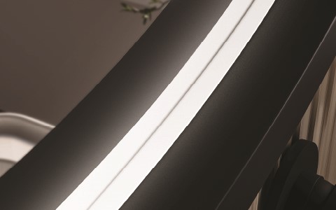 Mirror with lights